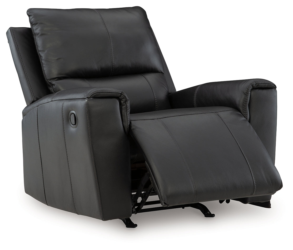 Glossmore Black Rocker Recliner