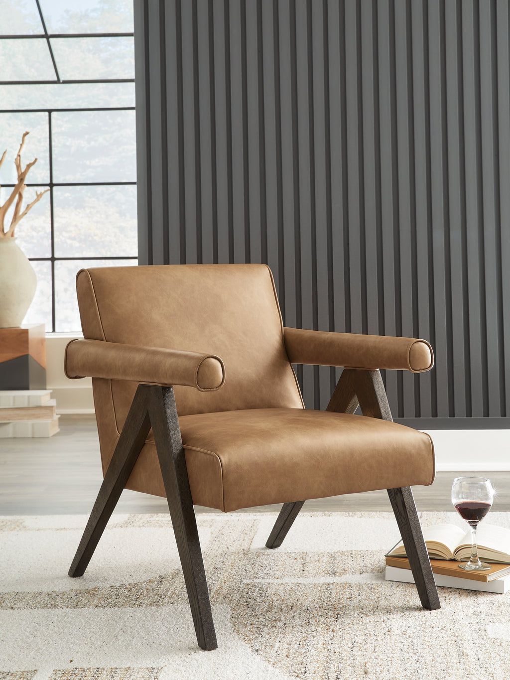 Goda Caramel Accent Chair