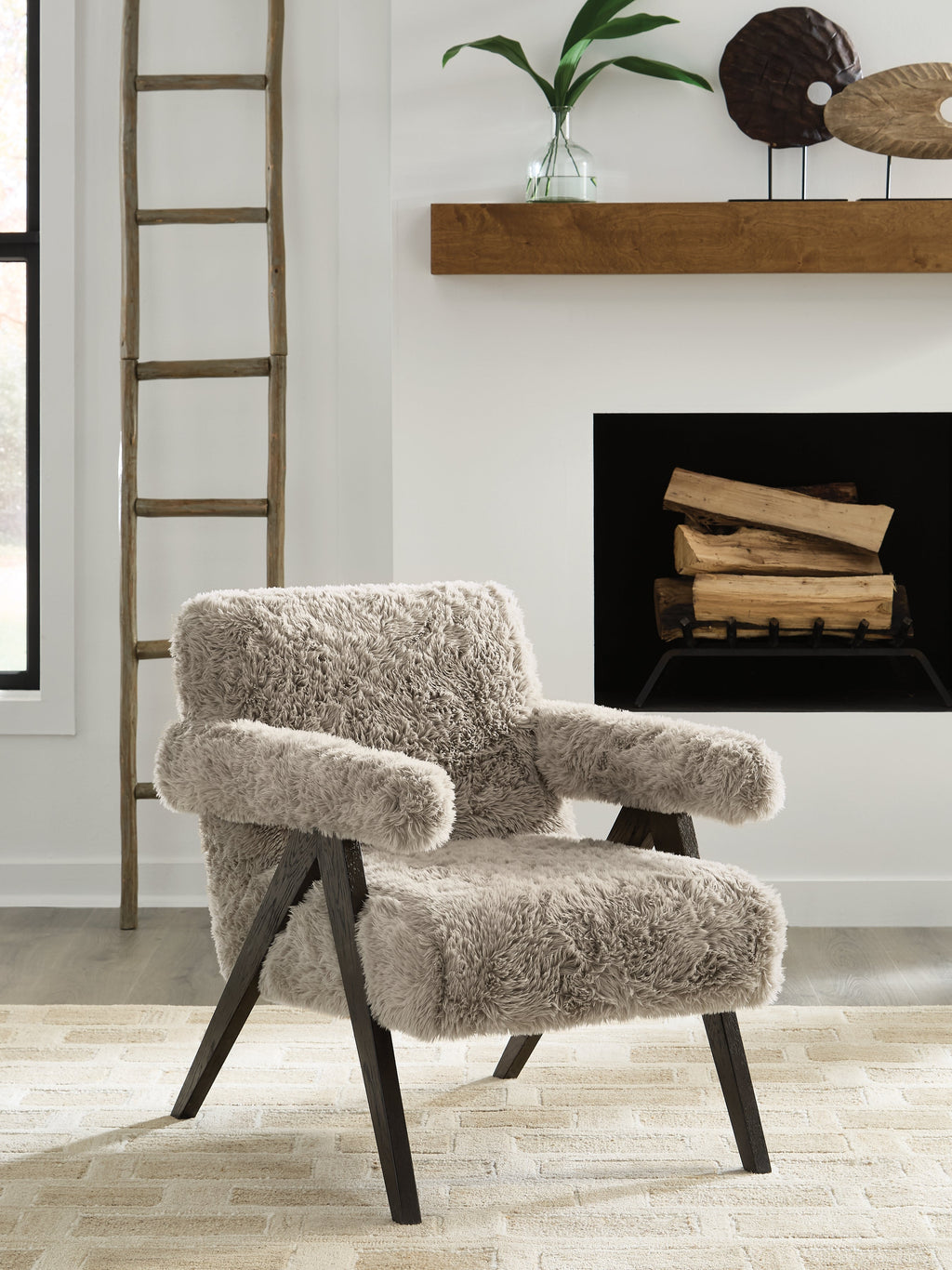 Goda Mocha Accent Chair