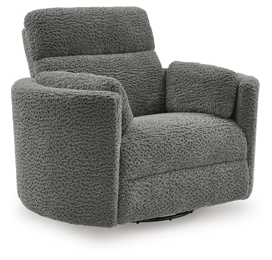 Gosaldo Lead Swivel Power Glider Recliner