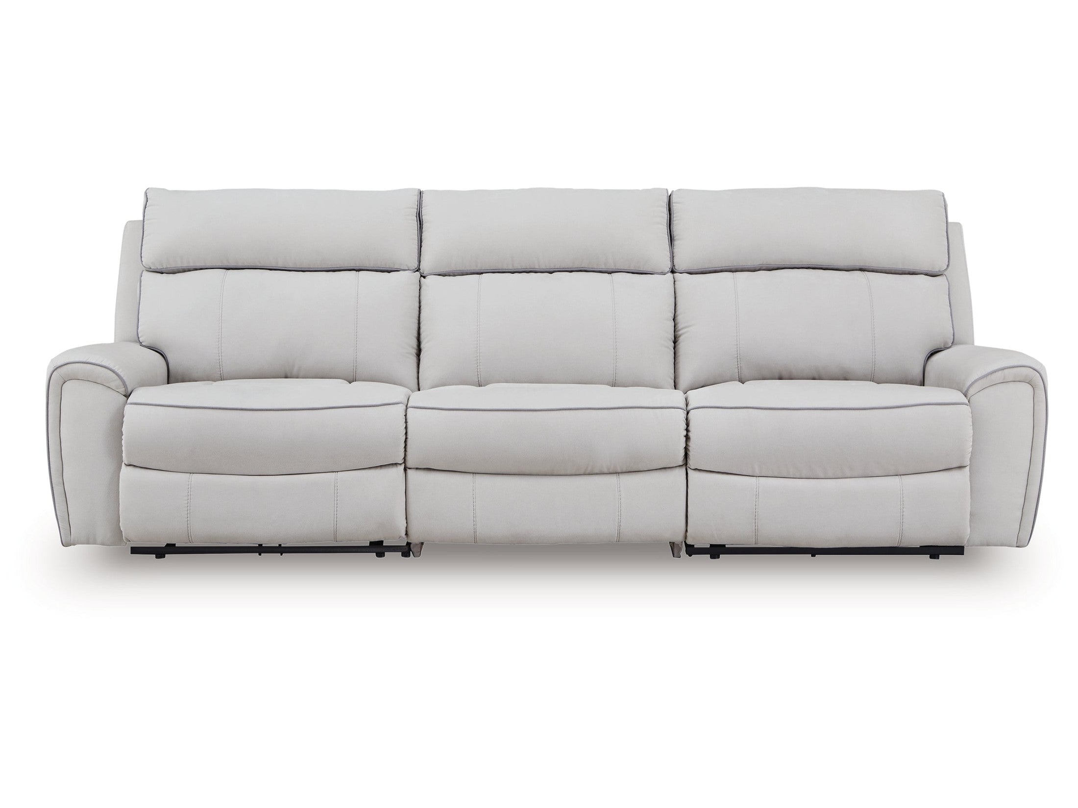 Grafton Pike 3-Piece Dual Power Reclining Modular Sofa