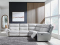 Grafton Pike Pearl/Ash 5-Piece Dual Power Reclining Modular Sectional