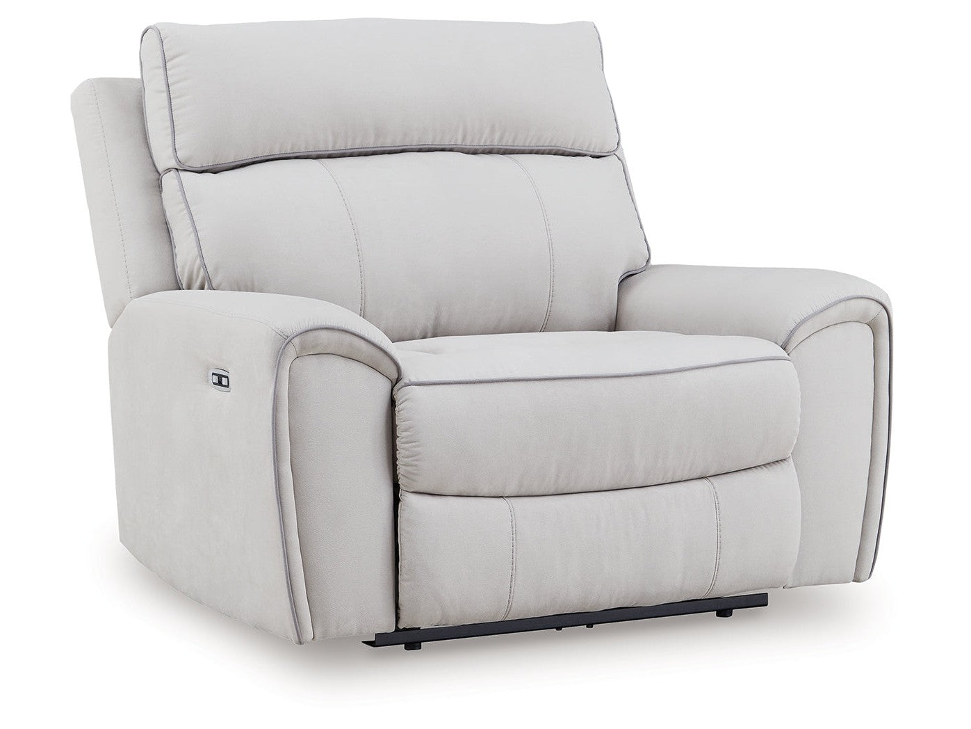 Grafton Pike Pearl/Ash Power Recliner