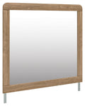 Gramburg Warm Natural Brown Bedroom Mirror
