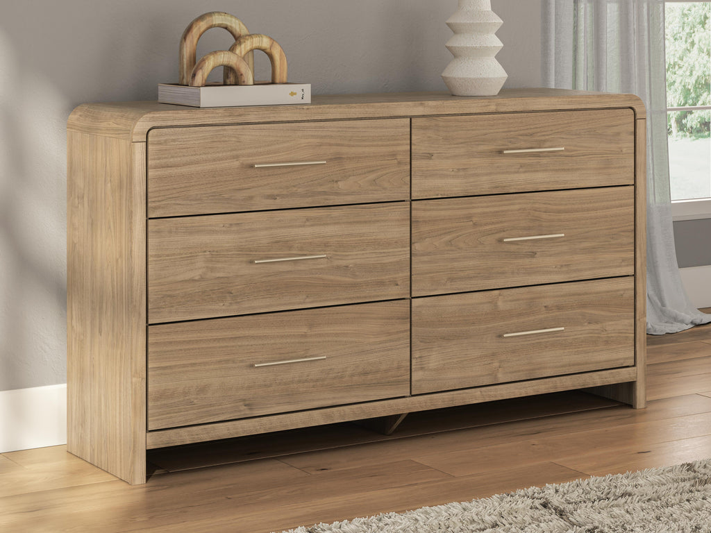 Gramburg Warm Natural Brown Dresser