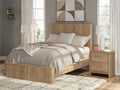Gramburg Warm Natural Brown Full Panel Bed