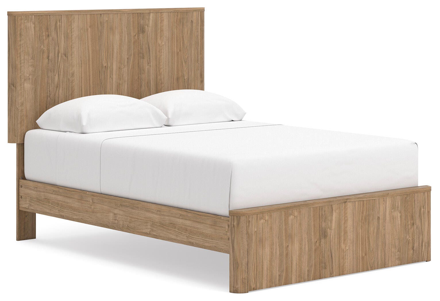 Gramburg Warm Natural Brown Full Panel Platform Bed