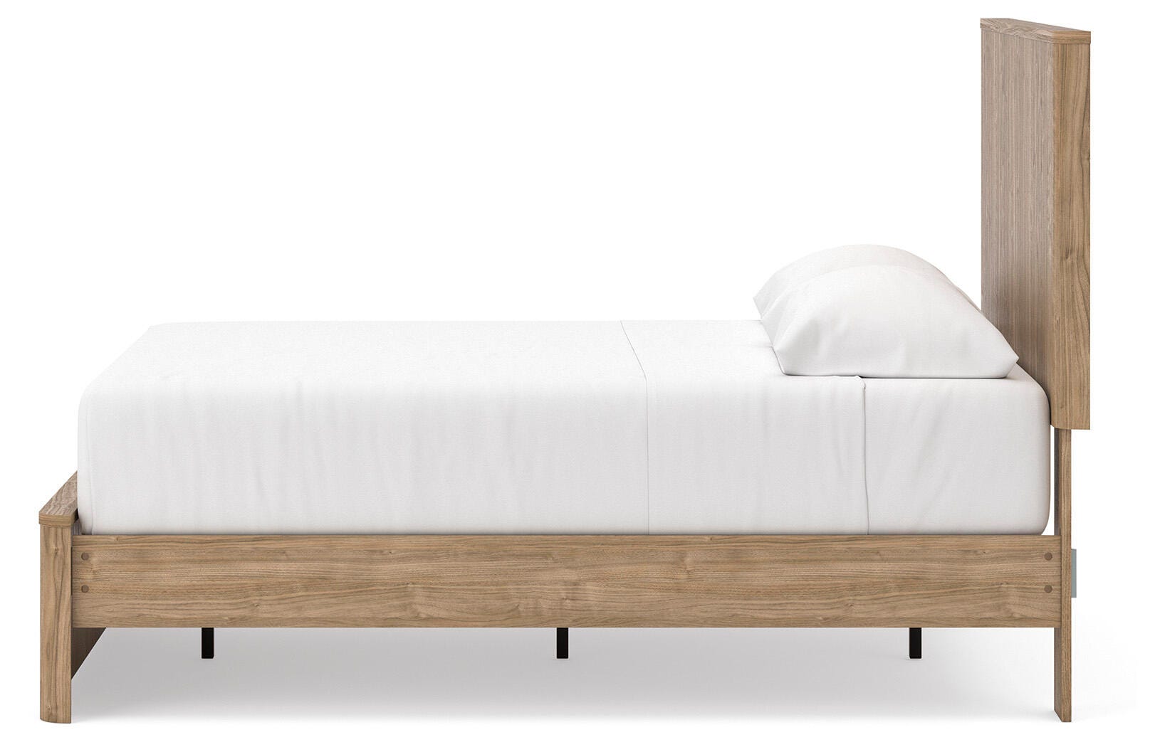 Gramburg Warm Natural Brown Full Panel Platform Bed