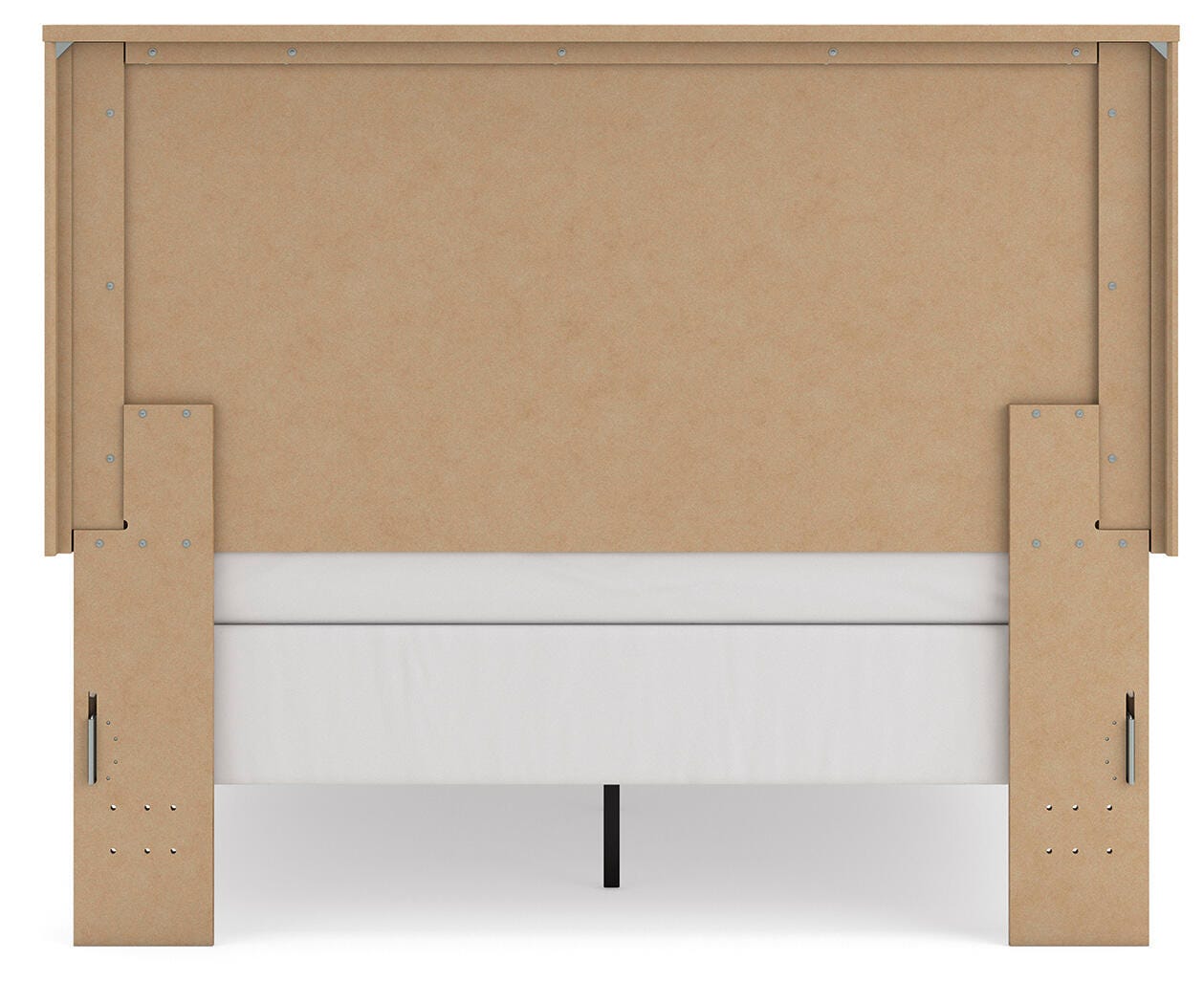 Gramburg Warm Natural Brown Queen Panel Bed