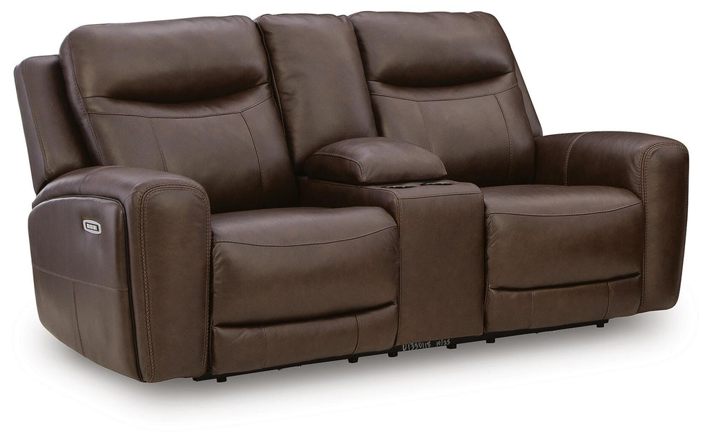 Gravier Cordova Power Reclining Loveseat with Console