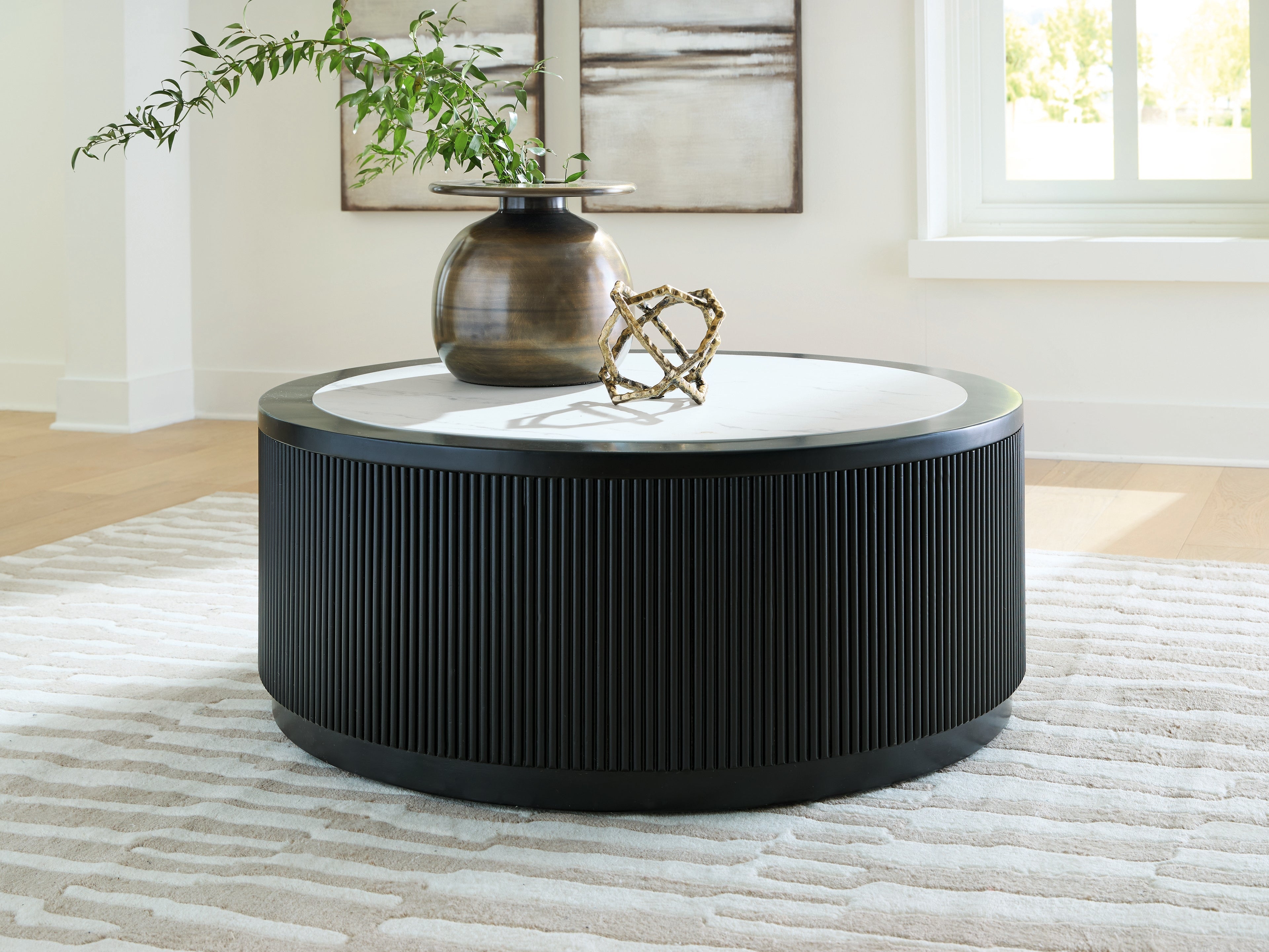 Grayman Black Coffee Table