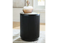 Grayman Black End Table