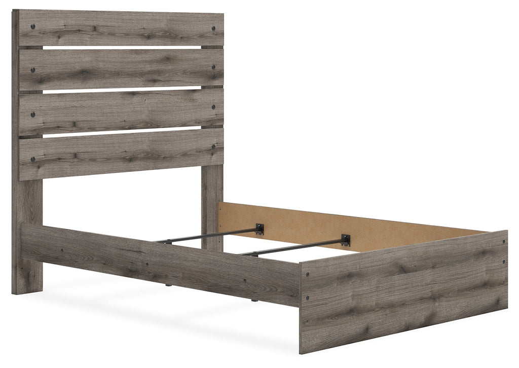 Graystorm Brown Gray Full Panel Youth Bed