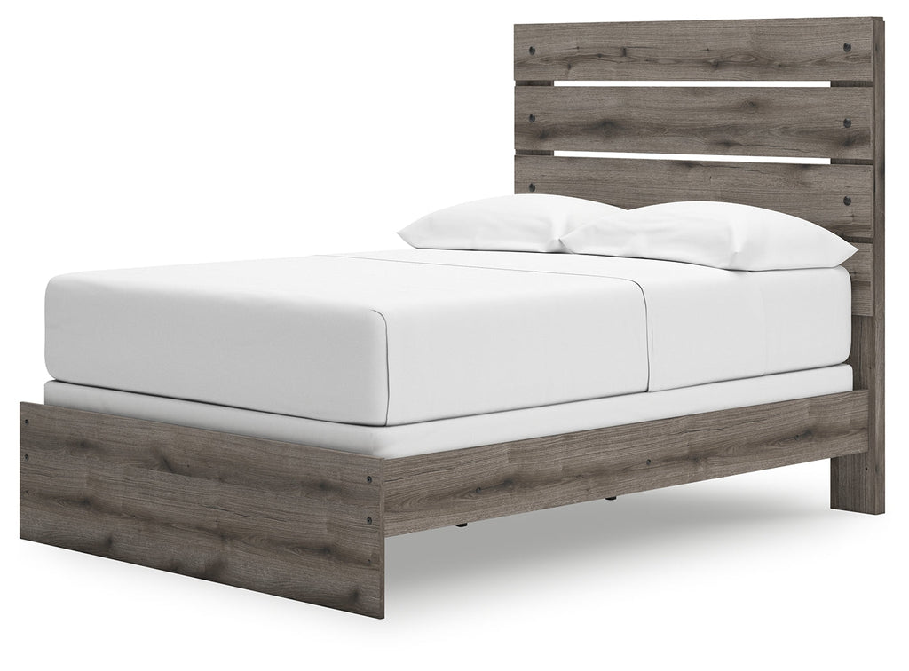 Graystorm Brown Gray Full Panel Youth Bed