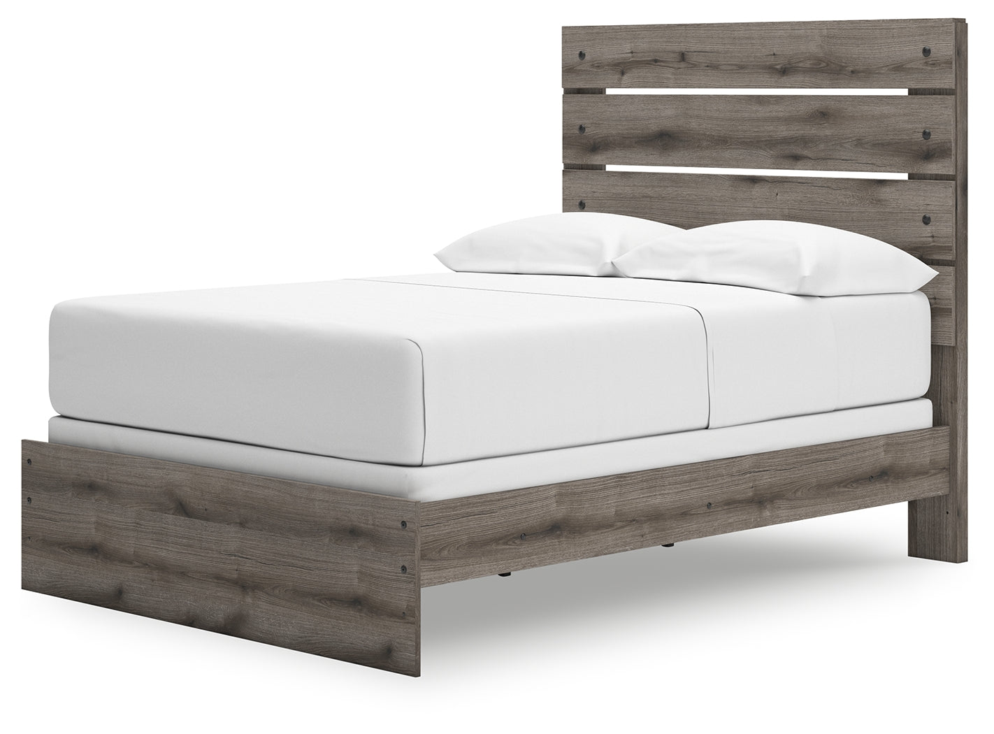 Graystorm Brown Gray Full Panel Youth Bed