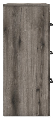 Graystorm Brown Gray Six Drawer Dresser