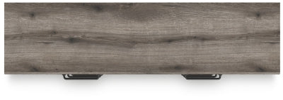 Graystorm Brown Gray Six Drawer Dresser