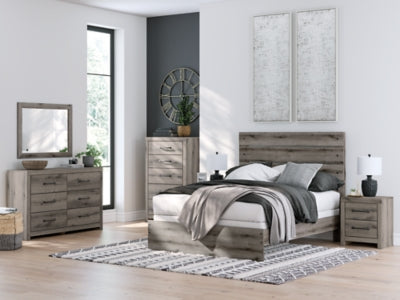 Graystorm Brown Gray Six Drawer Dresser