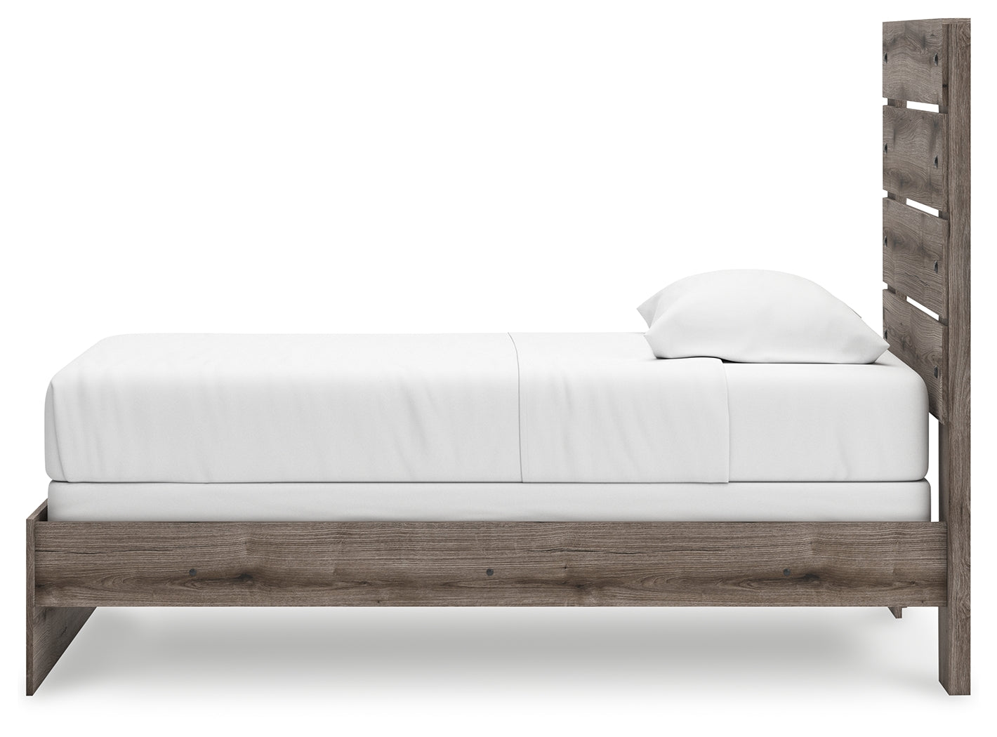 Graystorm Brown Gray Twin Panel Youth Bed