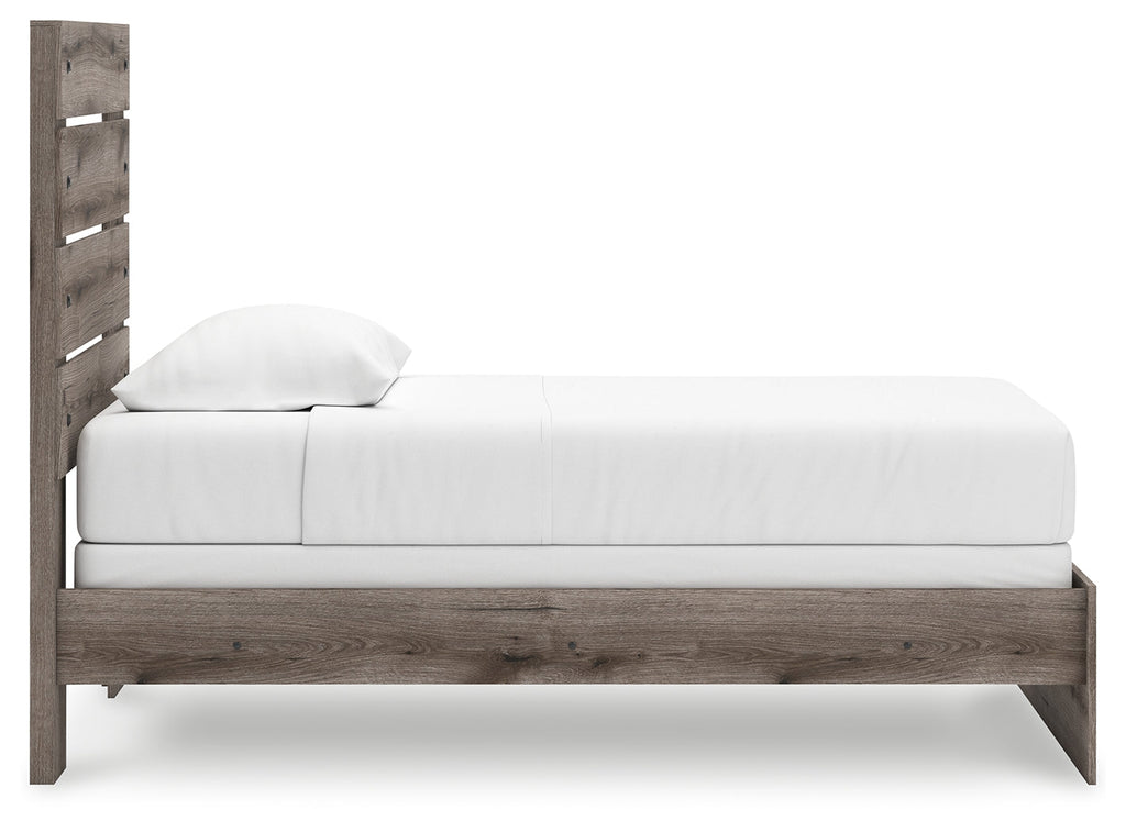 Graystorm Brown Gray Twin Panel Youth Bed