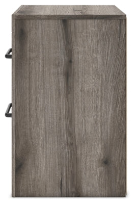 Graystorm Brown Gray Two Drawer Nightstand