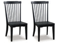 Greddinton Black Dining Room Side Chair (Set of 2)