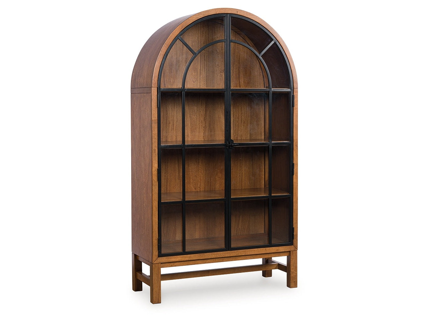 Greddinton Brown/Black Display Cabinet