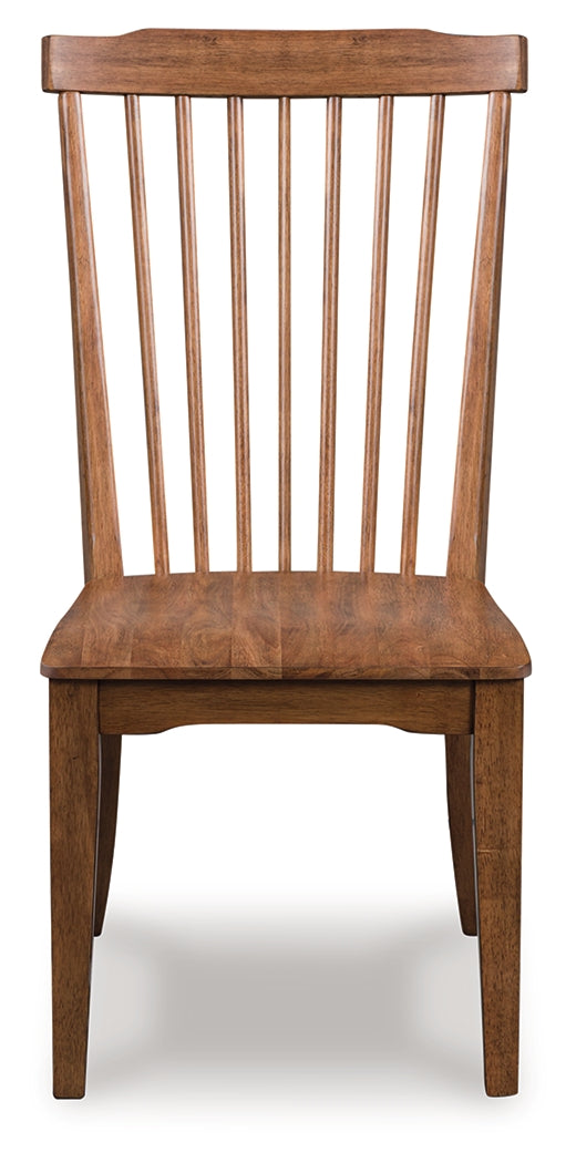 Greddinton Brown Dining Room Side Chair (Set of 2)
