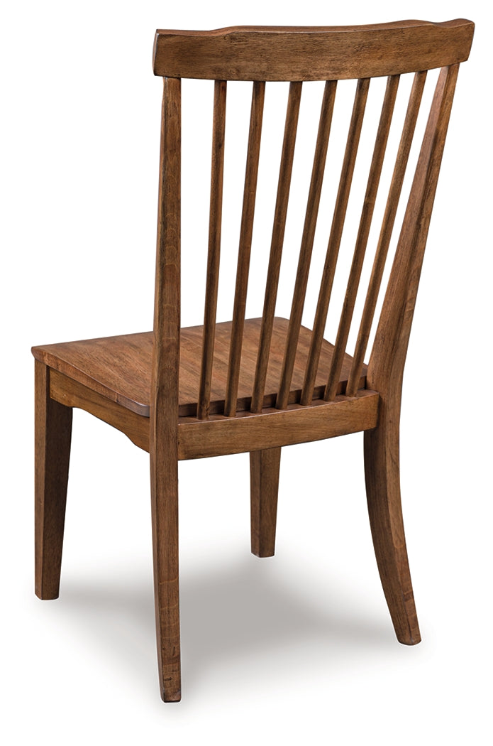 Greddinton Brown Dining Table and 6 Chairs