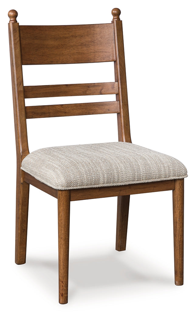 Greddinton Brown Dining Table and 6 Chairs
