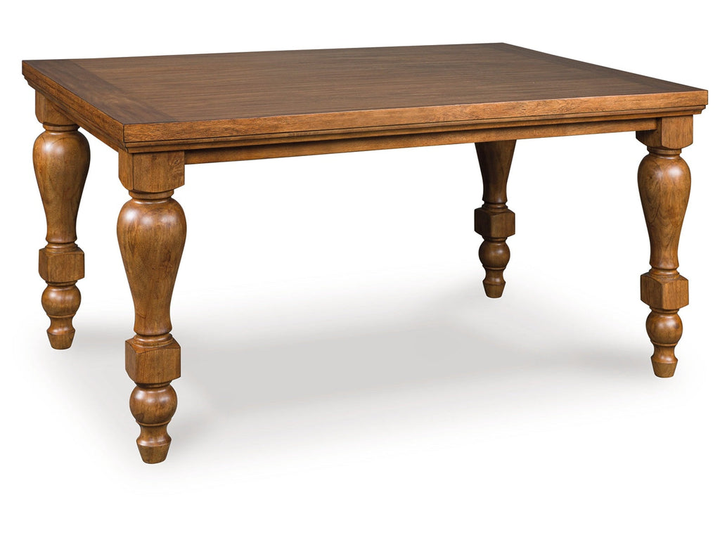 Greddinton Brown RECT Dining Room Counter Table