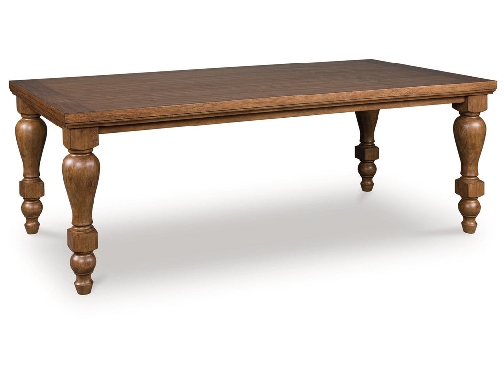 Greddinton Brown Rectangular Dining Room Table