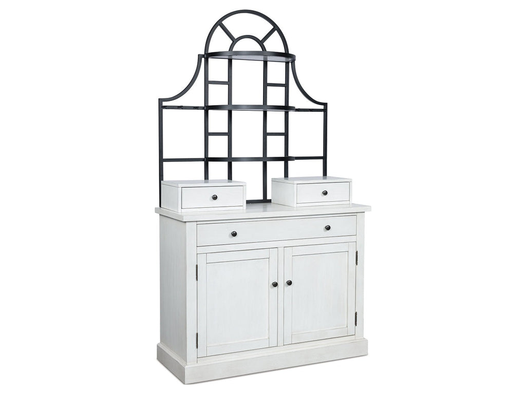 Greddinton White Baker's Rack