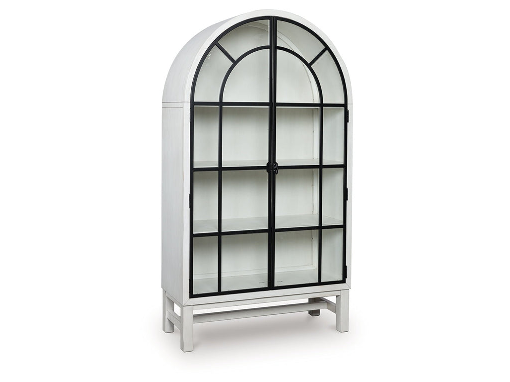 Greddinton White Display Cabinet