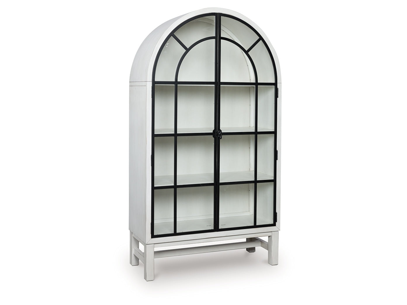 Greddinton White Display Cabinet