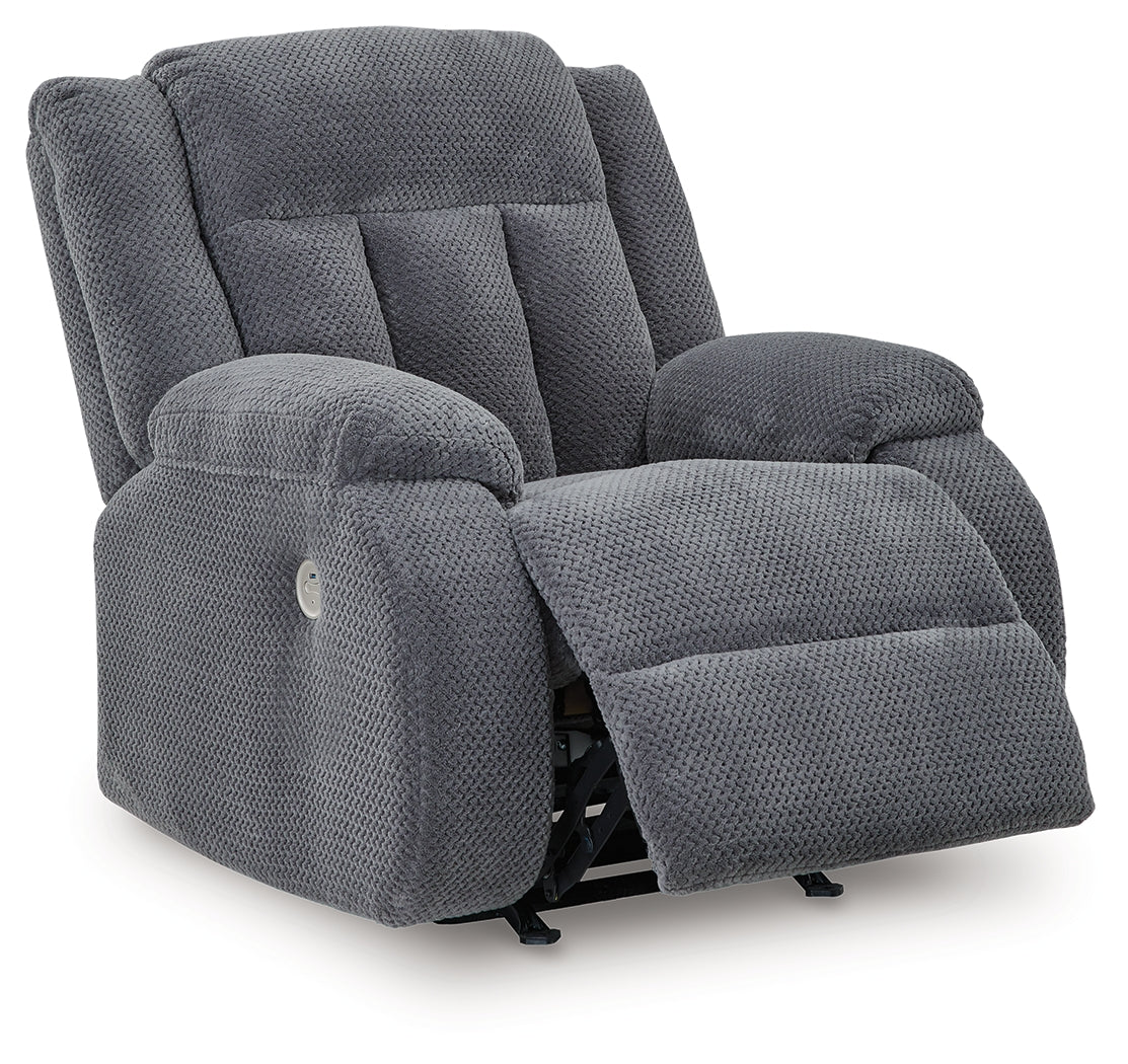 Greely Bend Steel Power Recliner