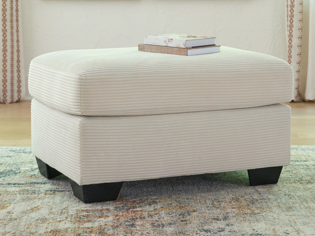 Greenbriar Ivory Ottoman