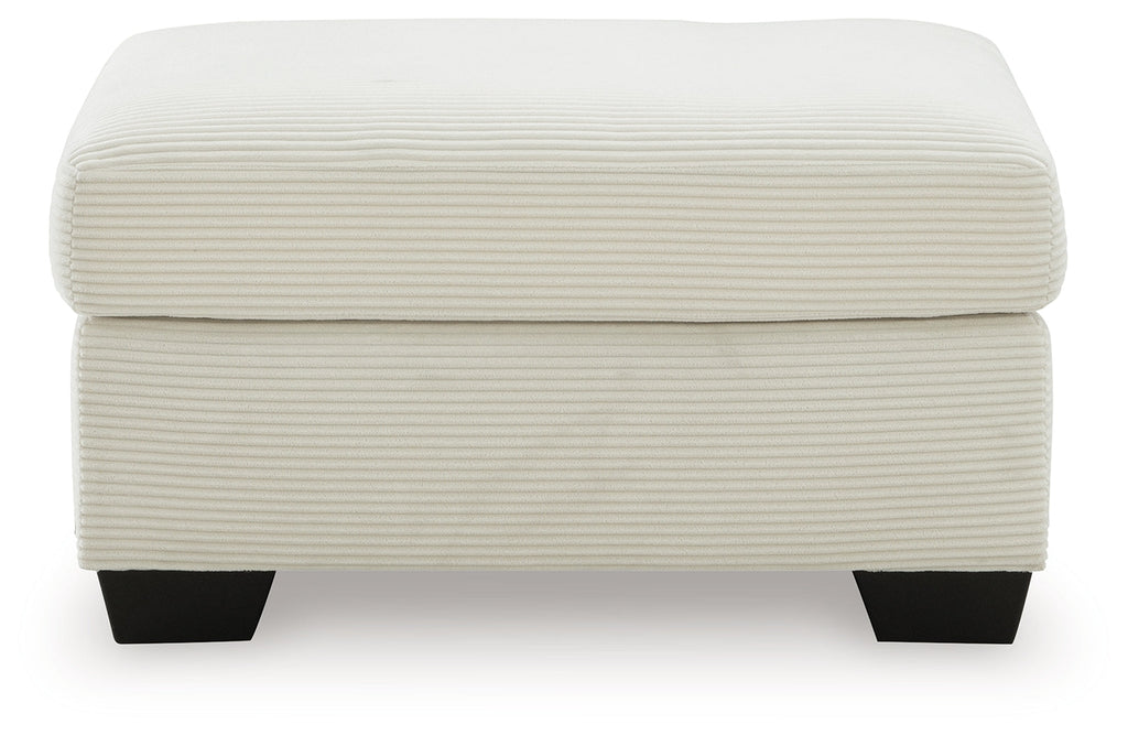 Greenbriar Ivory Ottoman