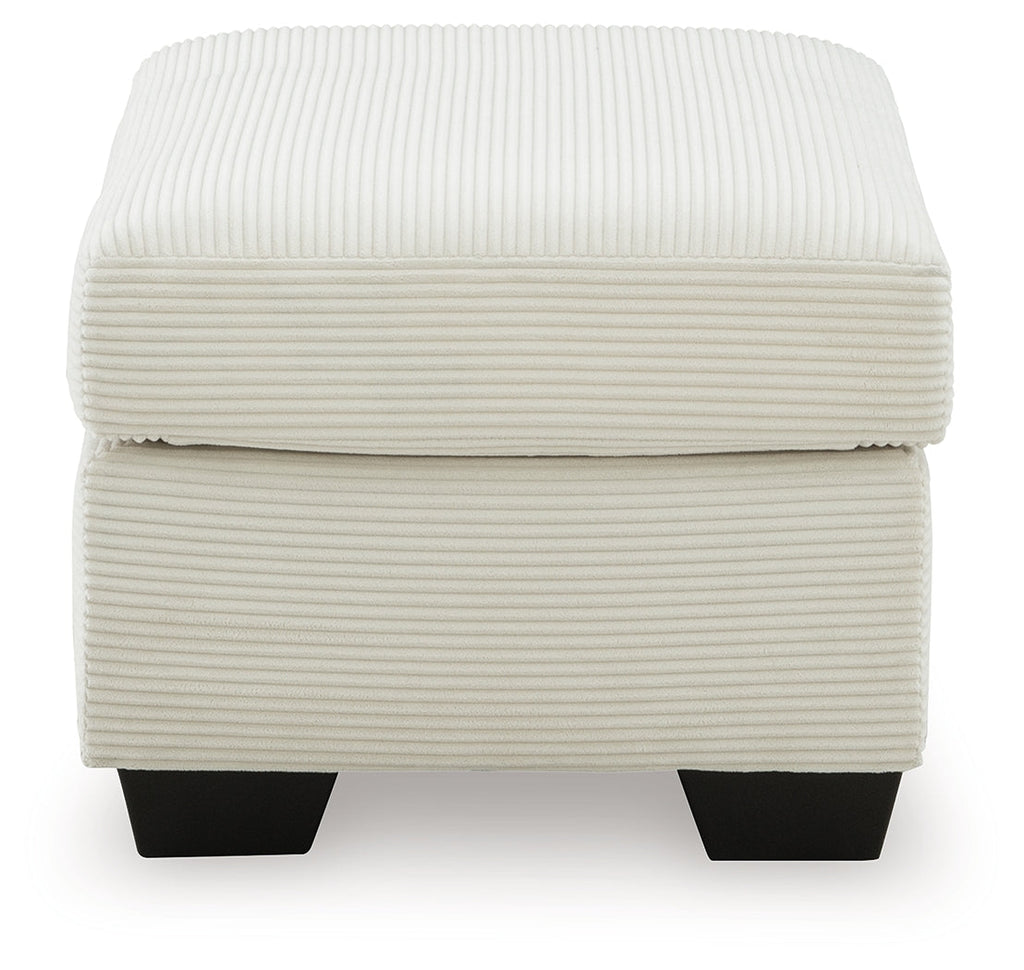Greenbriar Ivory Ottoman