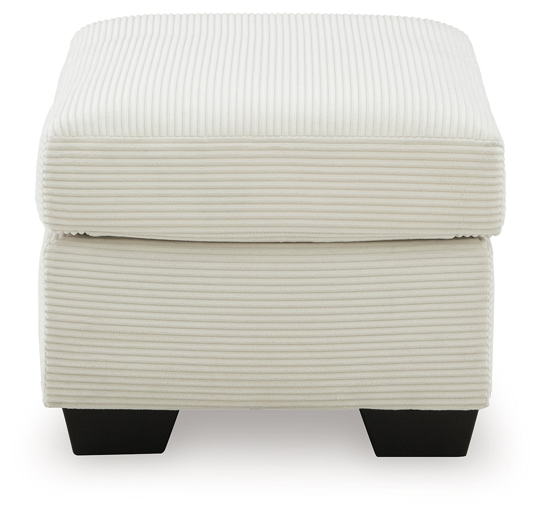 Greenbriar Ivory Ottoman