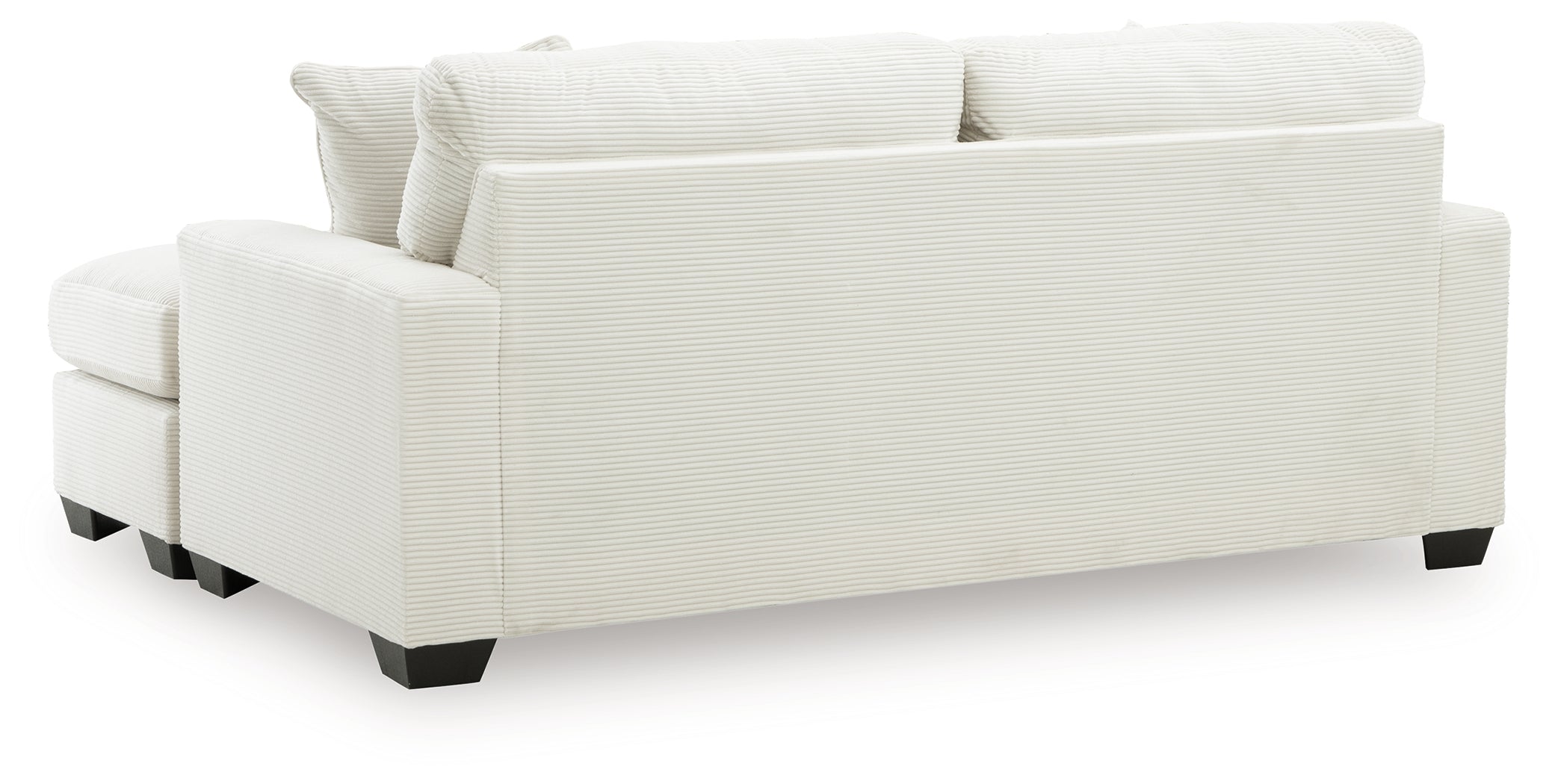 Greenbriar Ivory Sofa Chaise and Loveseat
