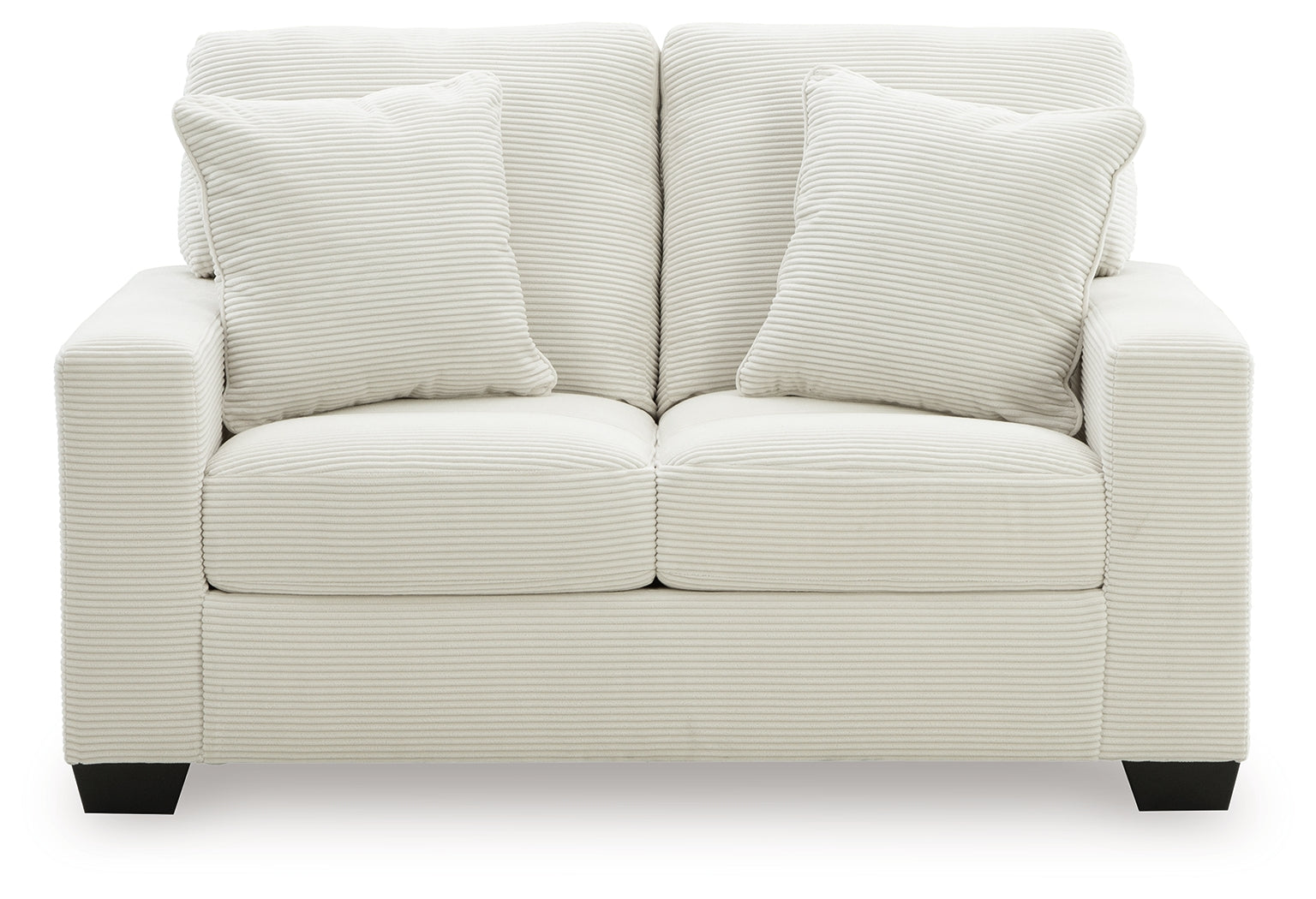 Greenbriar Ivory Sofa Chaise and Loveseat