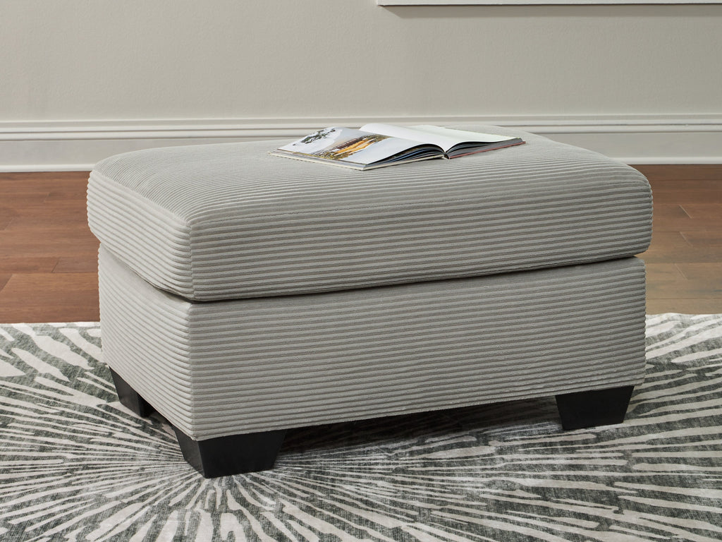 Greenbriar Smoke Ottoman