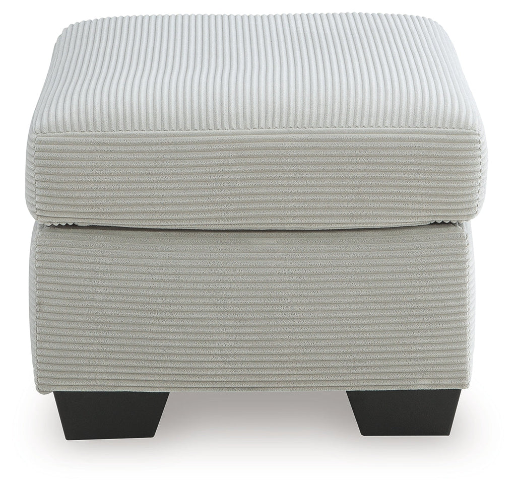 Greenbriar Smoke Ottoman