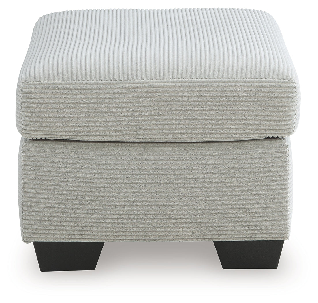 Greenbriar Smoke Ottoman