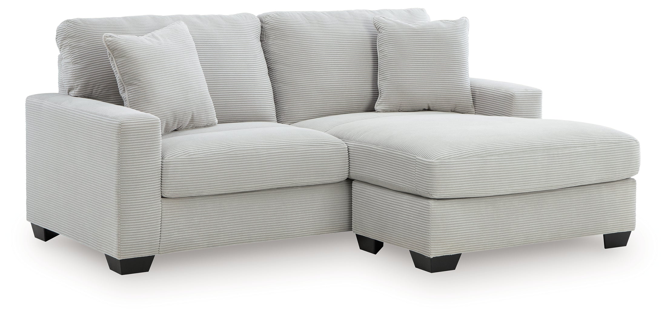 Greenbriar Smoke Sofa Chaise and Loveseat