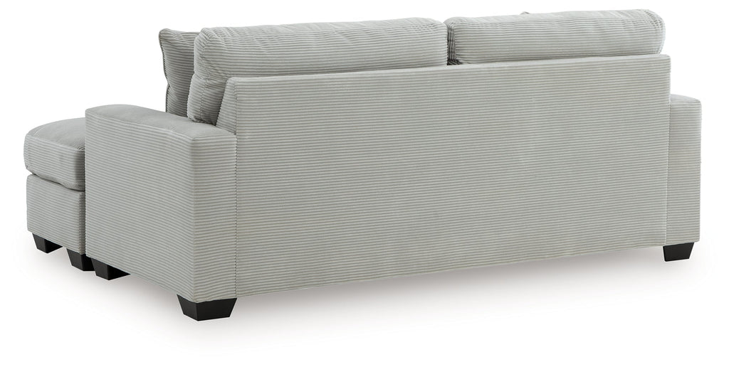 Greenbriar Smoke Sofa Chaise and Loveseat