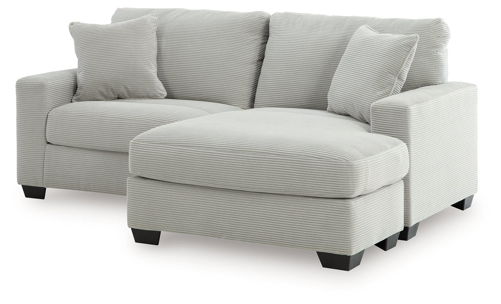 Greenbriar Smoke Sofa Chaise and Loveseat