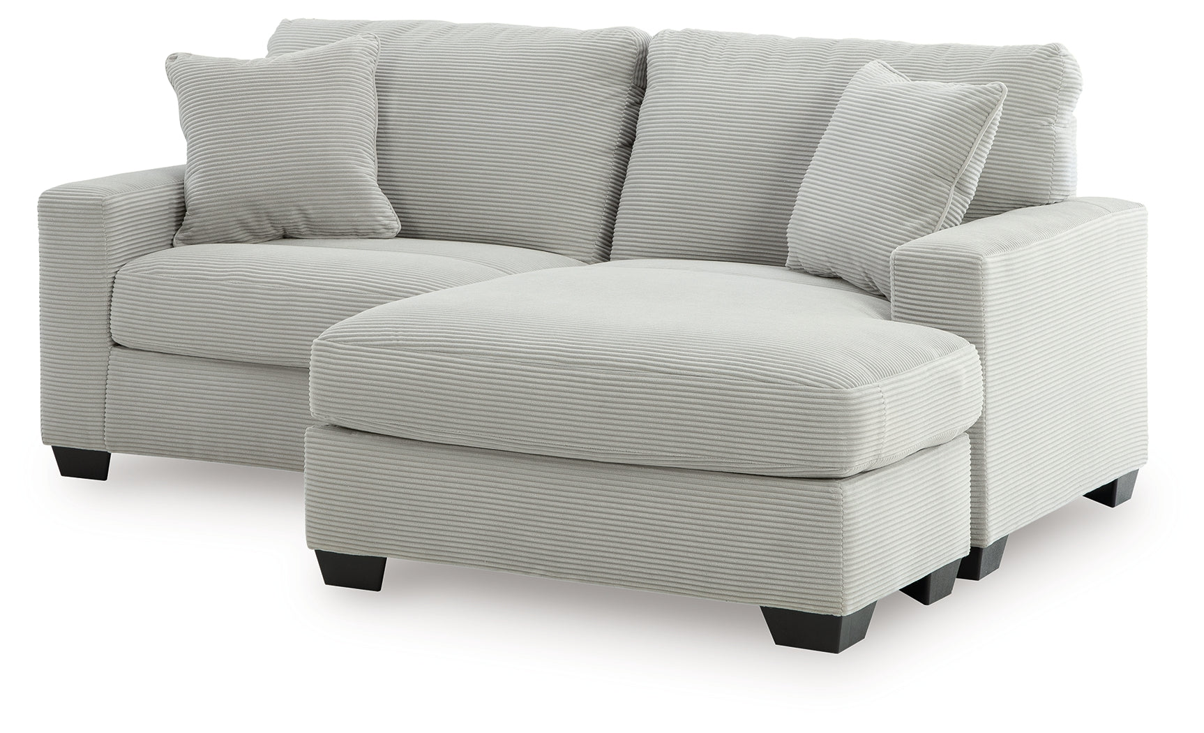 Greenbriar Smoke Sofa Chaise and Loveseat