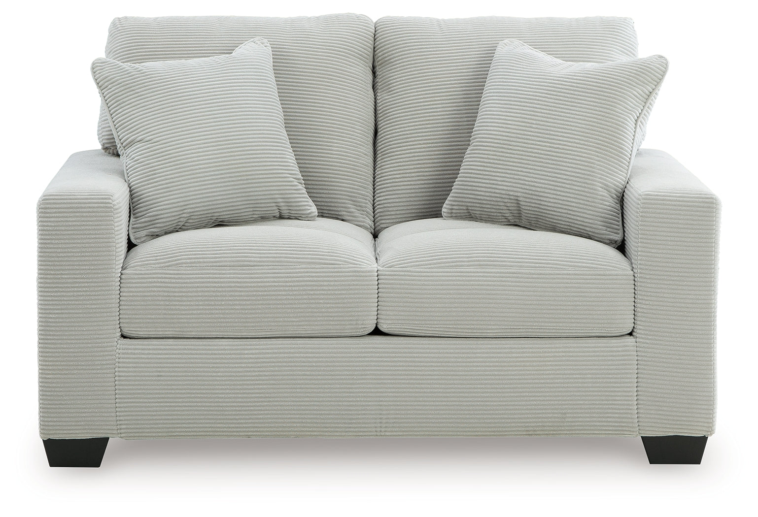 Greenbriar Smoke Sofa Chaise and Loveseat